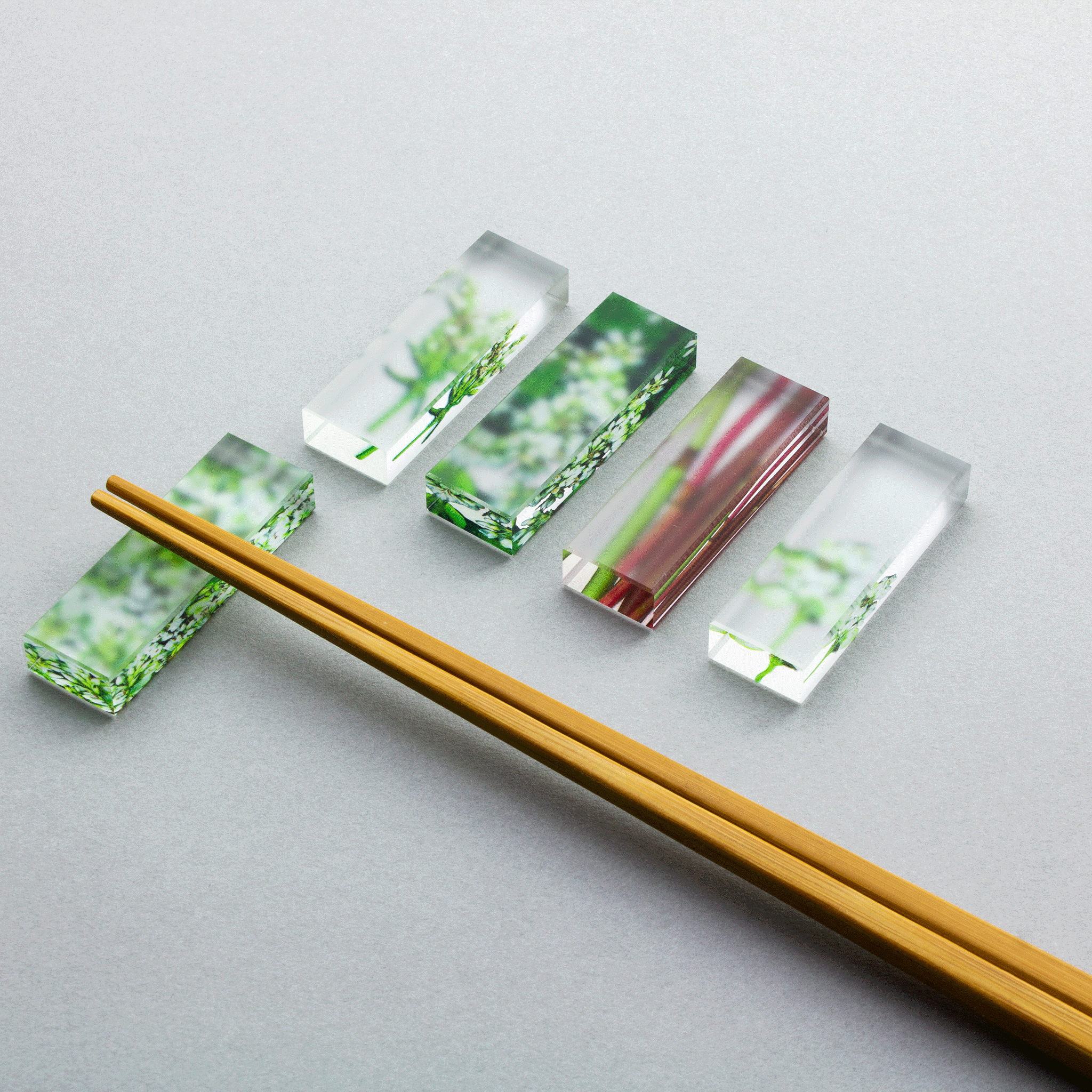 そばの花 はしおき 5個セット | toumei online store
