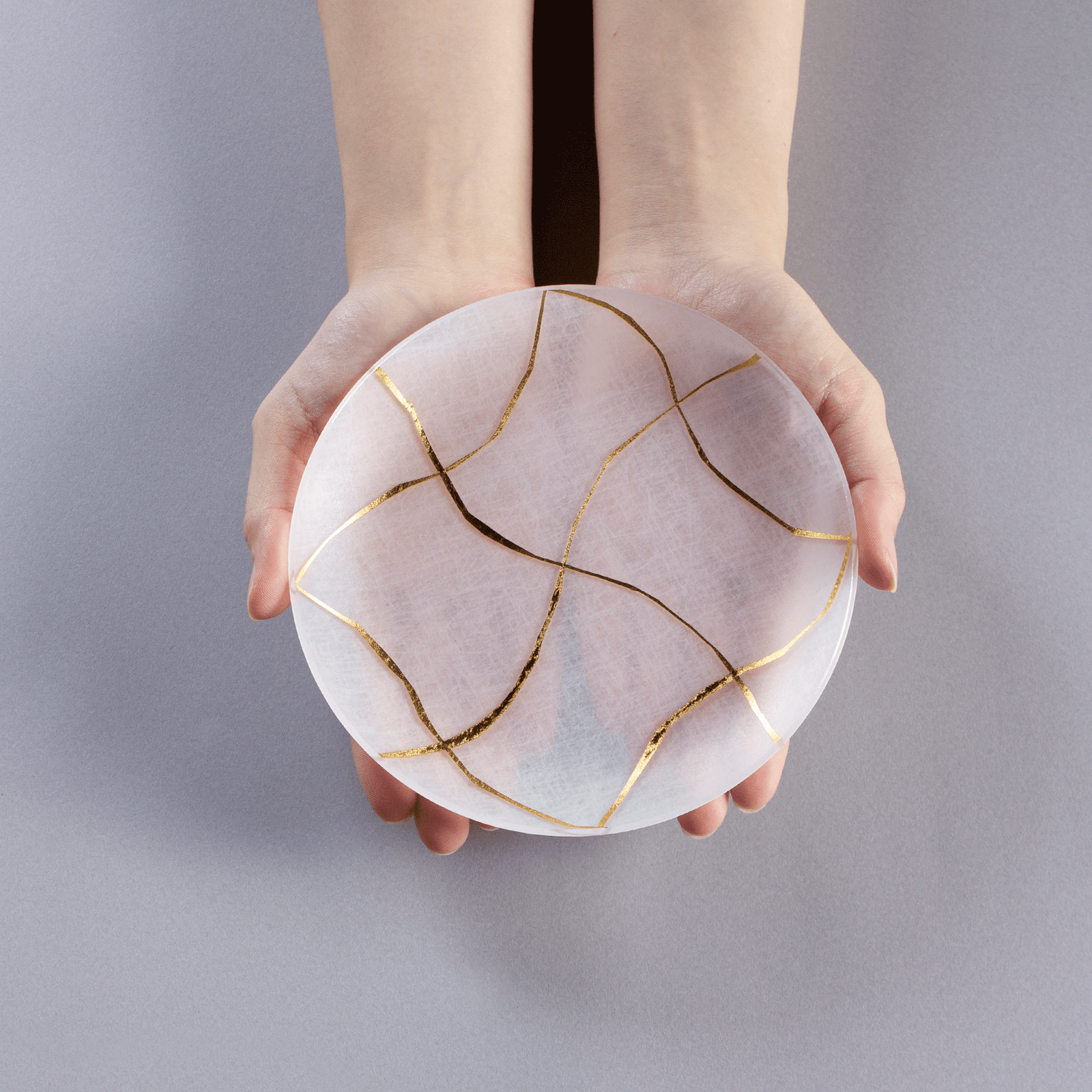 箔 プレート 16cm 2枚セット木箱入り | toumei online store