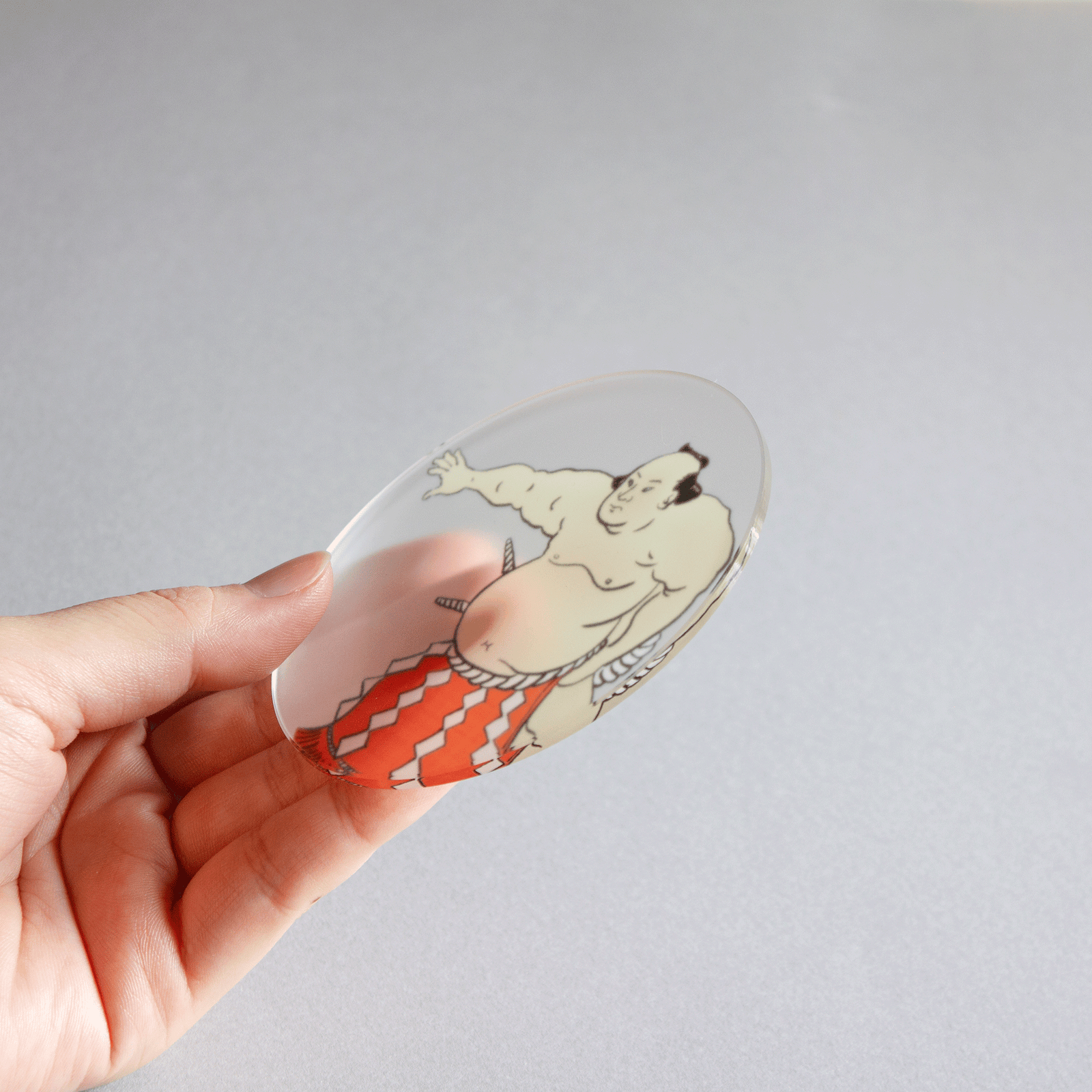 関取 コースター 木箱入り4枚セット | toumei online store