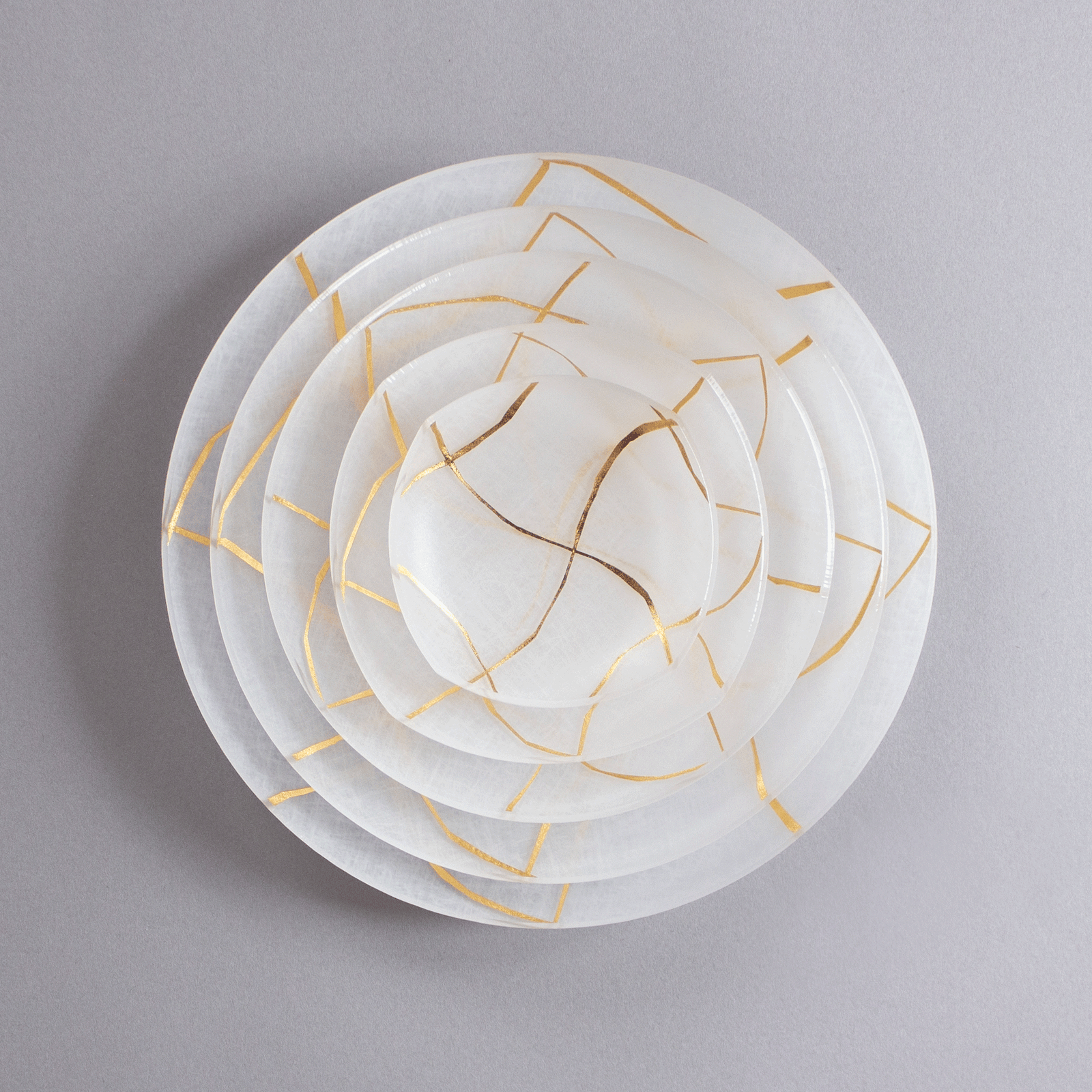 箔 プレート 18cm 2枚セット木箱入り | toumei online store