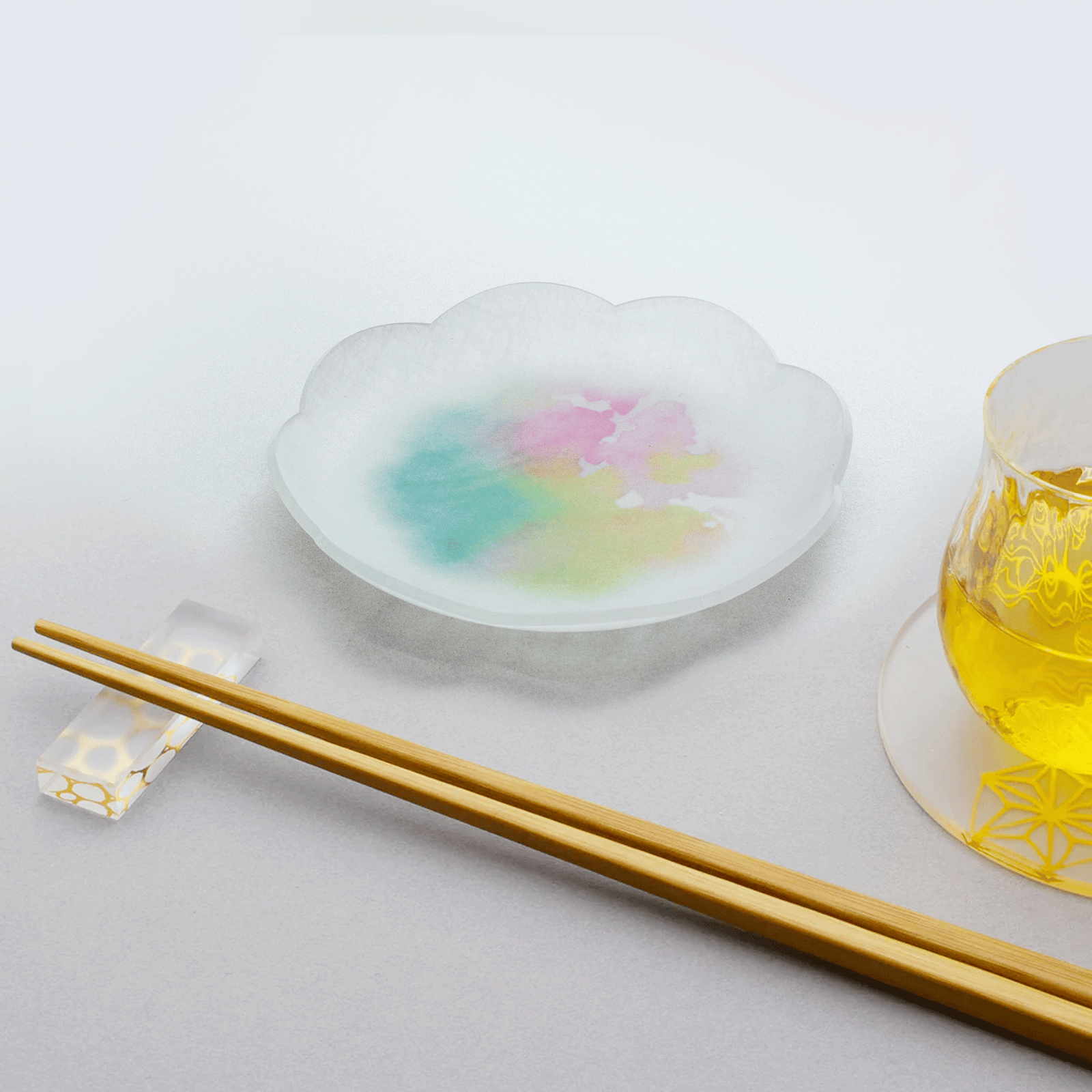 miyumayo商品です♪ あわいろ まめざら 桜 11cm 単品 | toumei