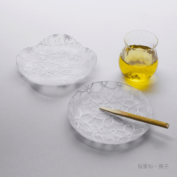 toumei×伊と幸 絹織物 まめざら 11cm 2枚セット toumei×伊と幸 絹織物 まめざら 11cm 2枚セット