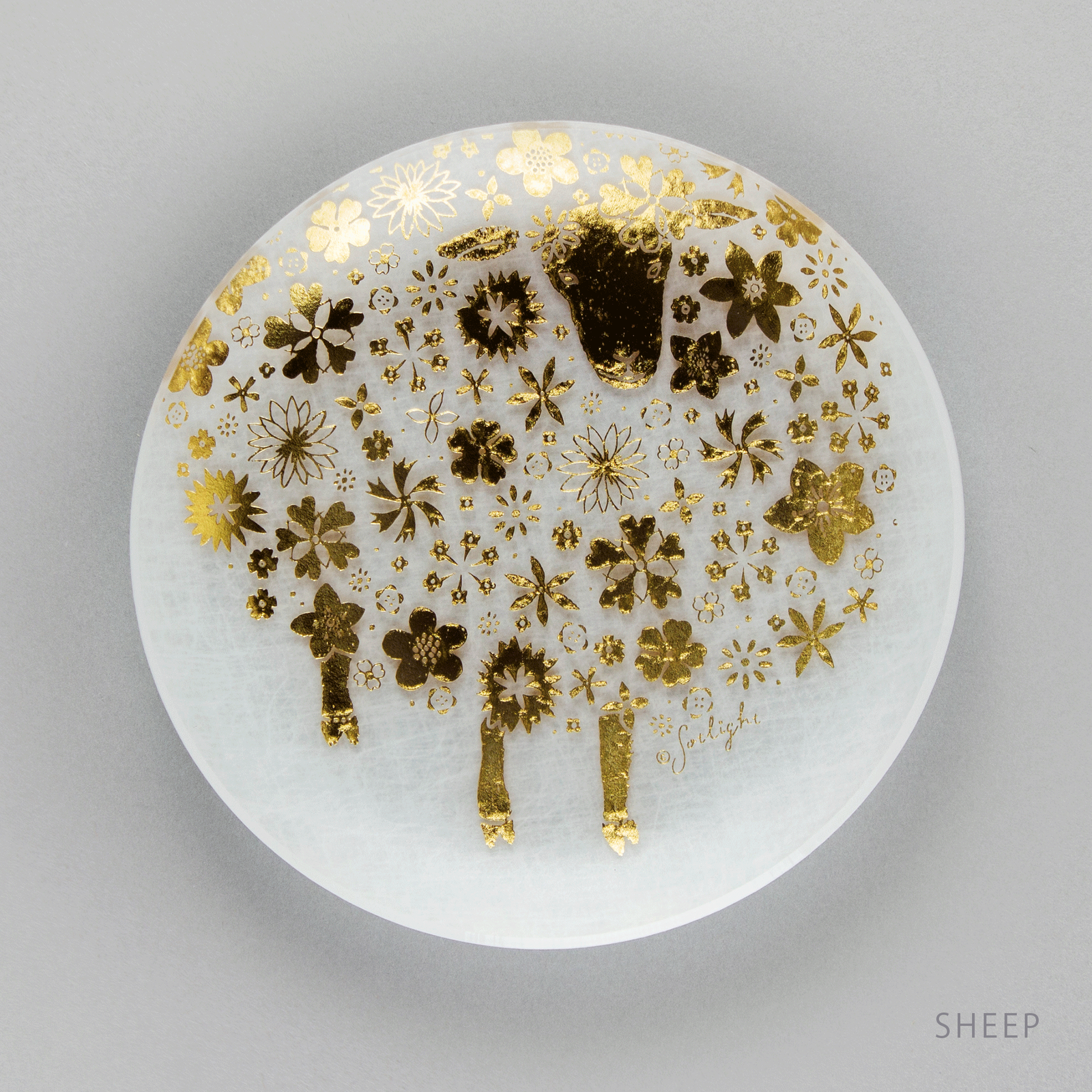 toumei×sotlight 箔 プレート 13.5cm 単品 | toumei