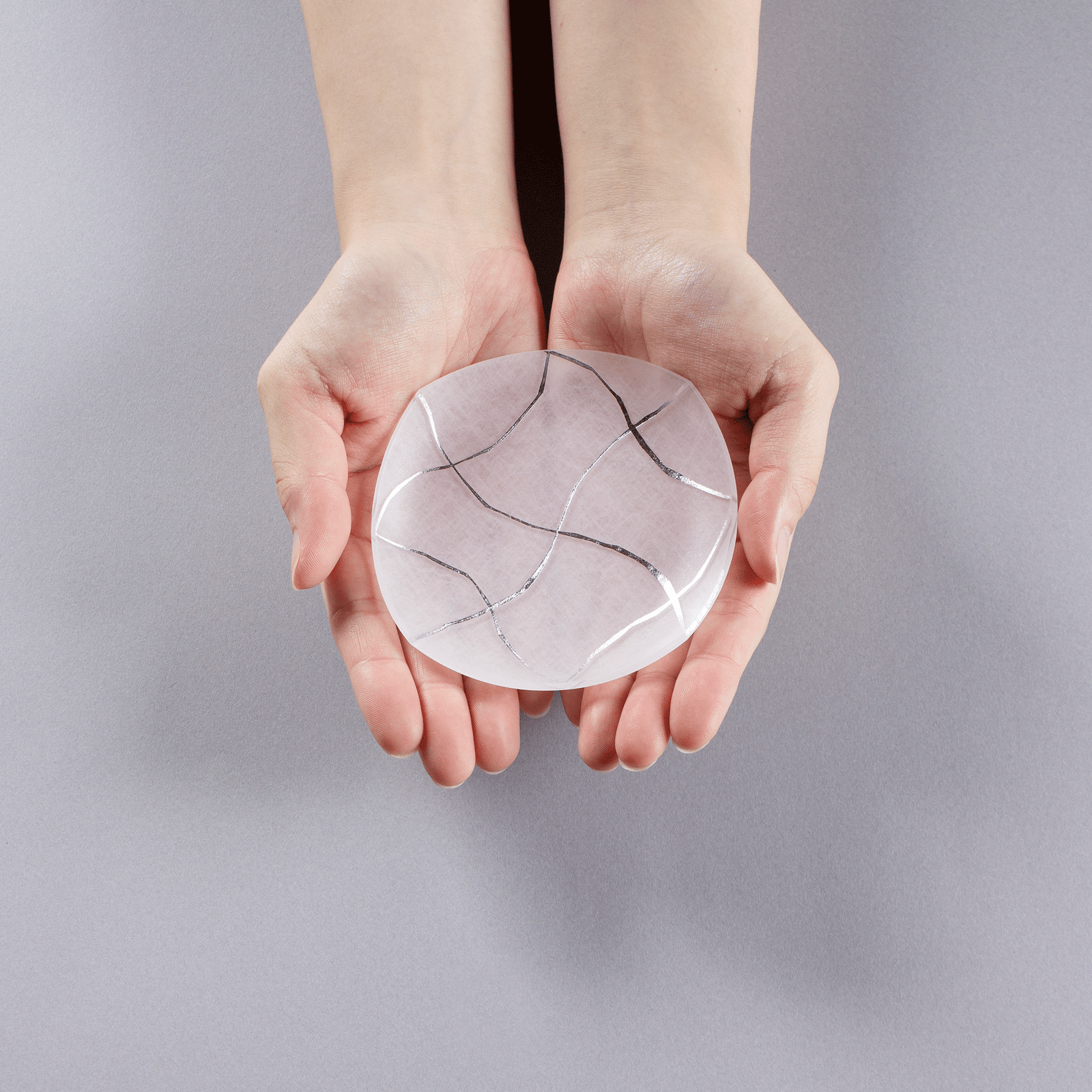 あかしもの 箔 まめざら シルバー 4枚セット木箱入り – toumei