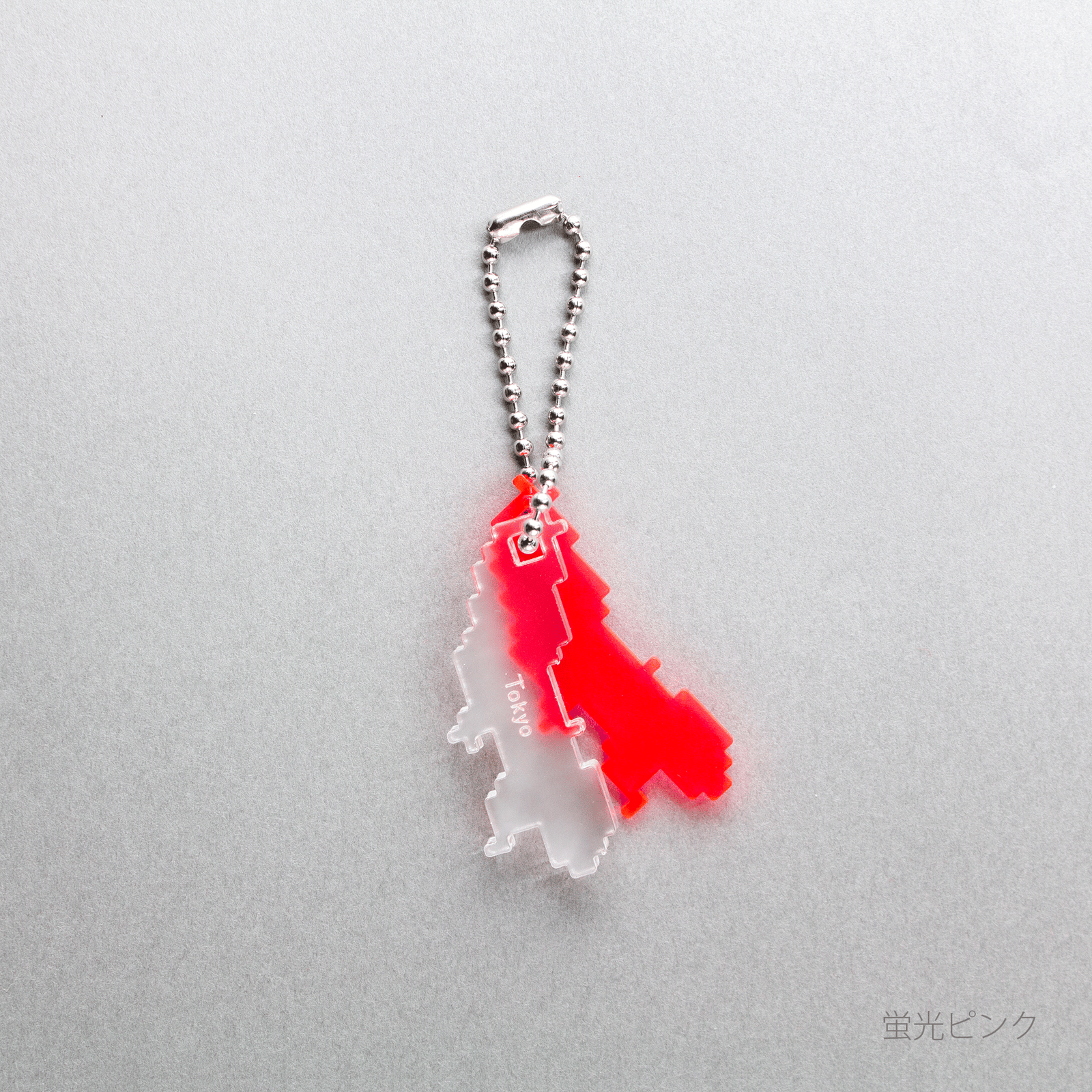 pixel map キーチェーン twin tokyo – toumei