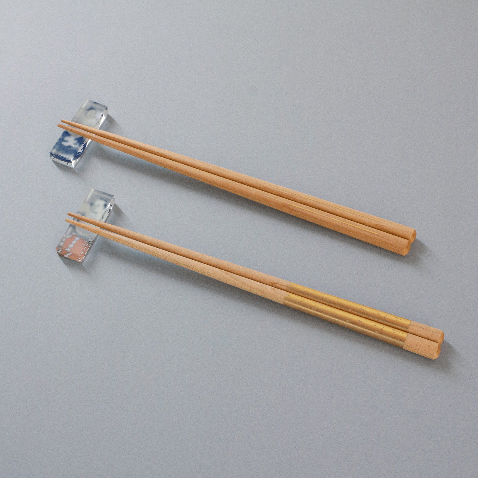はぎはぎお出品！ 箔 はし+関取はしおき 木箱入り2セット – toumei
