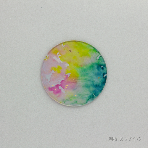あわいろ　コースター　桜　朝桜