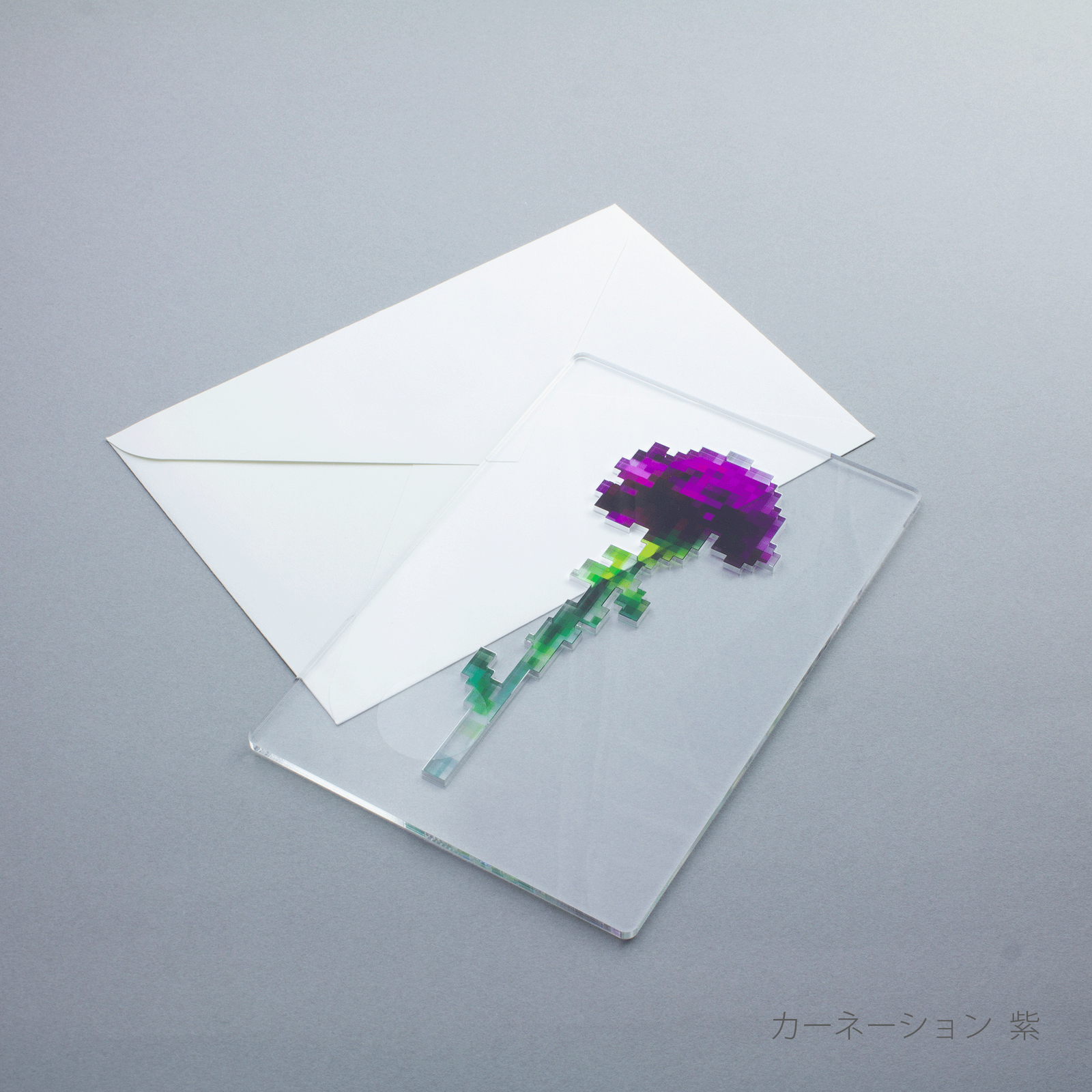 pixel flower card | toumei online store
