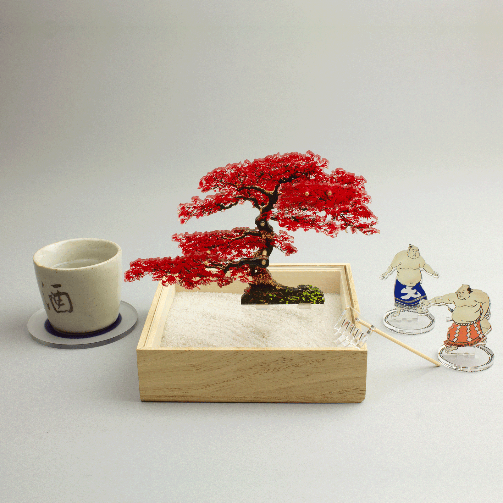 mini bonsai - ミニ盆栽 松