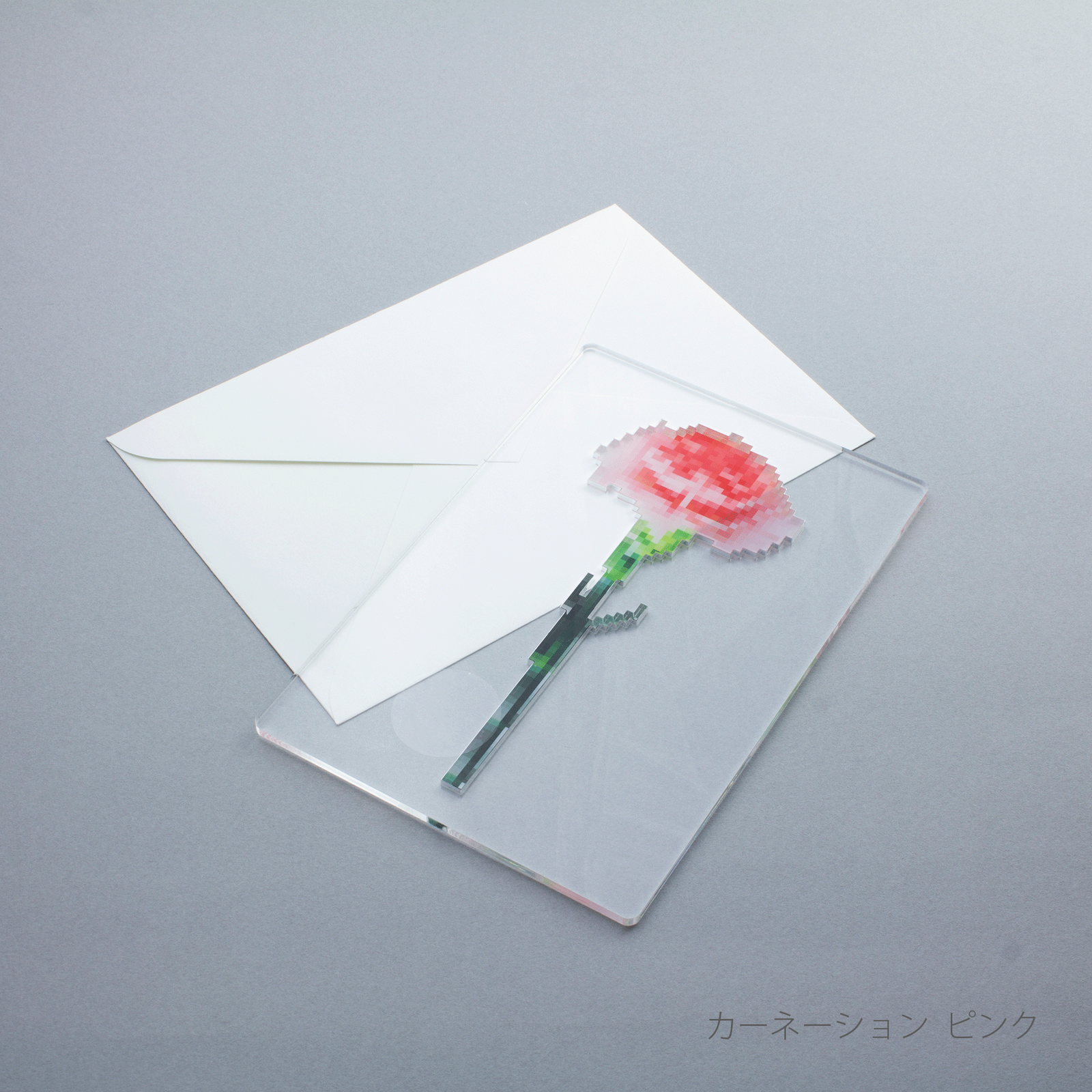 Meiブーケ pixel flower card | toumei online store