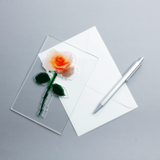 pixel flower card