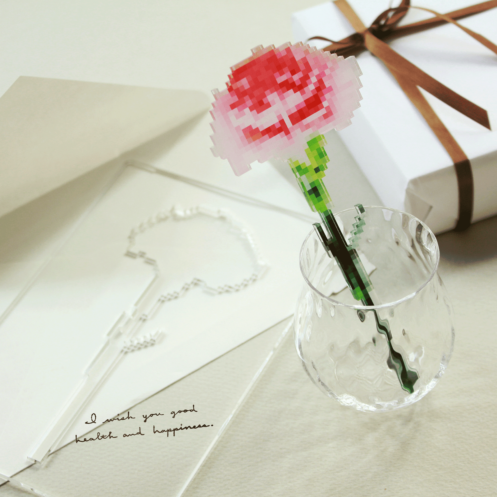 pixel flower card | toumei online store