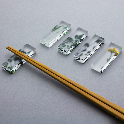 押花 はしおき 木箱入り５個セット