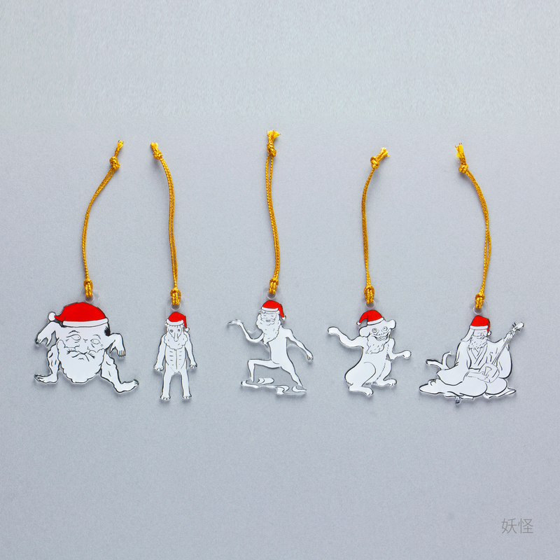 妖怪 クリスマスオーナメント 5個セット | toumei online store 妖怪 クリスマスオーナメント 5個セット | toumei online store