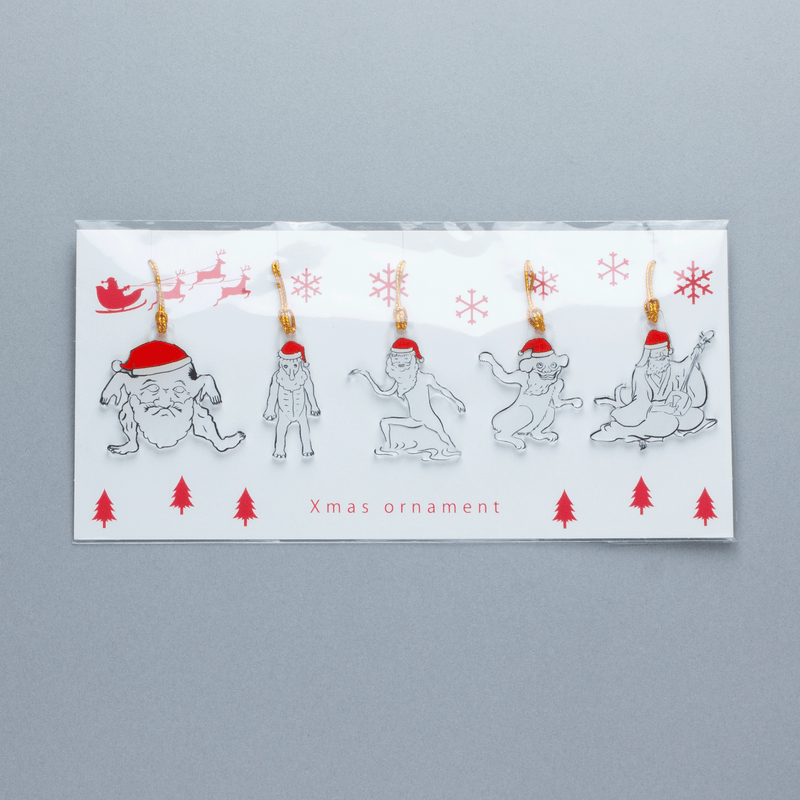 妖怪 クリスマスオーナメント 5個セット | toumei online store 妖怪 クリスマスオーナメント 5個セット | toumei online store
