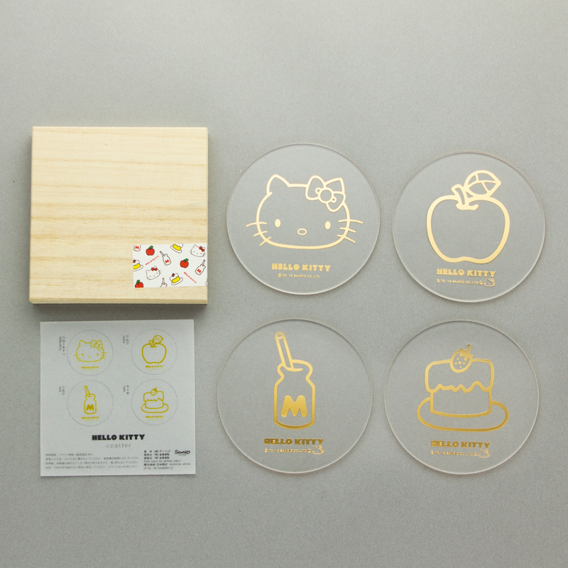 2002年製ハワイ限定超貴重Hello Kitty ドリンクグラス 4個セット 2002年製ハワイ限定超貴重Hello Kitty ドリンクグラス 4個セット