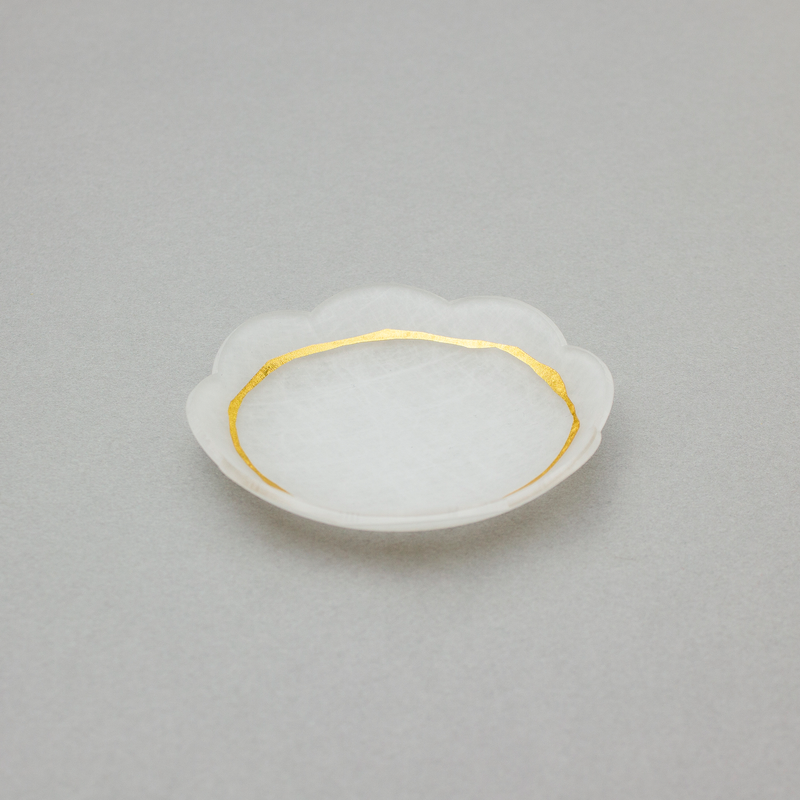 ごま 箔 こまめざら 8cm 単品 | toumei online store