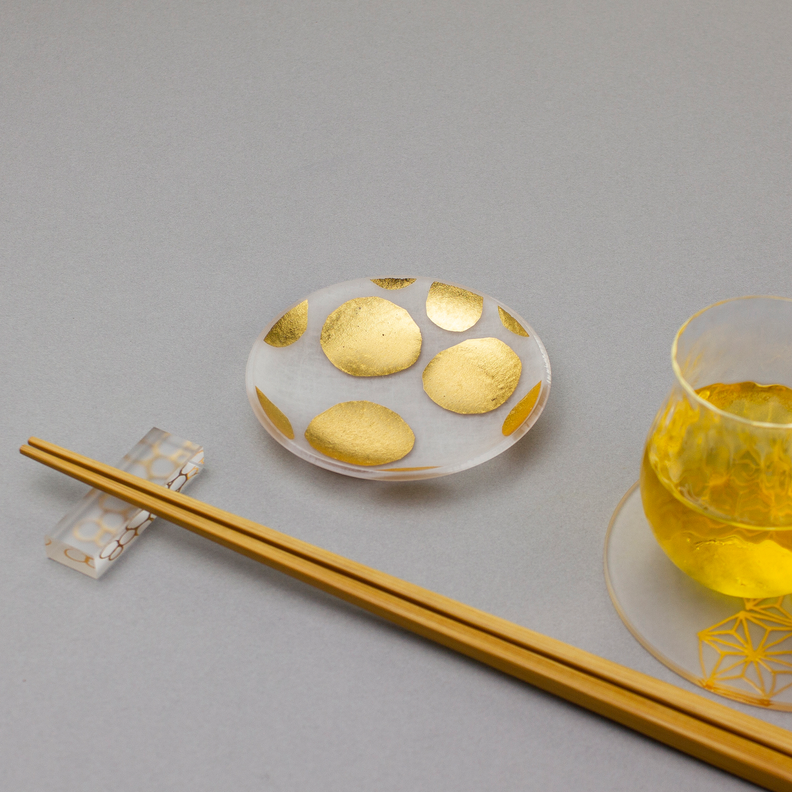 箔 こまめざら 8cm 単品 | toumei online store