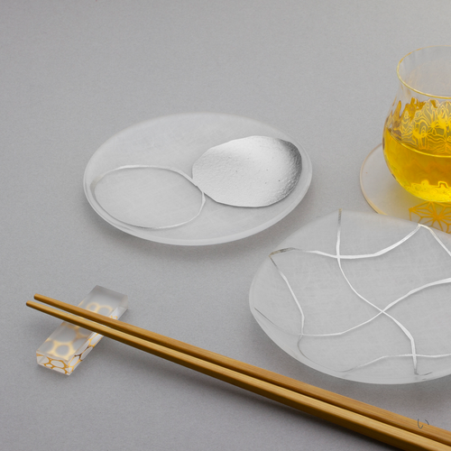 箔まめざら　シルバー　２枚セット　い