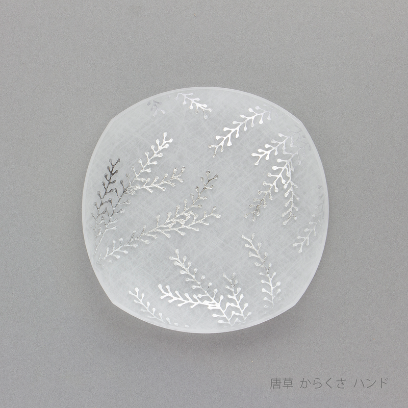 箔 まめざら ジオメトリー シルバー 11cm 単品 – toumei 箔 まめざら ジオメトリー シルバー 11cm 単品 – toumei