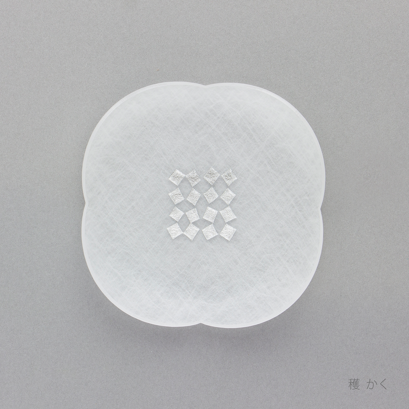 まめてんページ 箔 まめざら シルバー 11cm 単品 | toumei online store