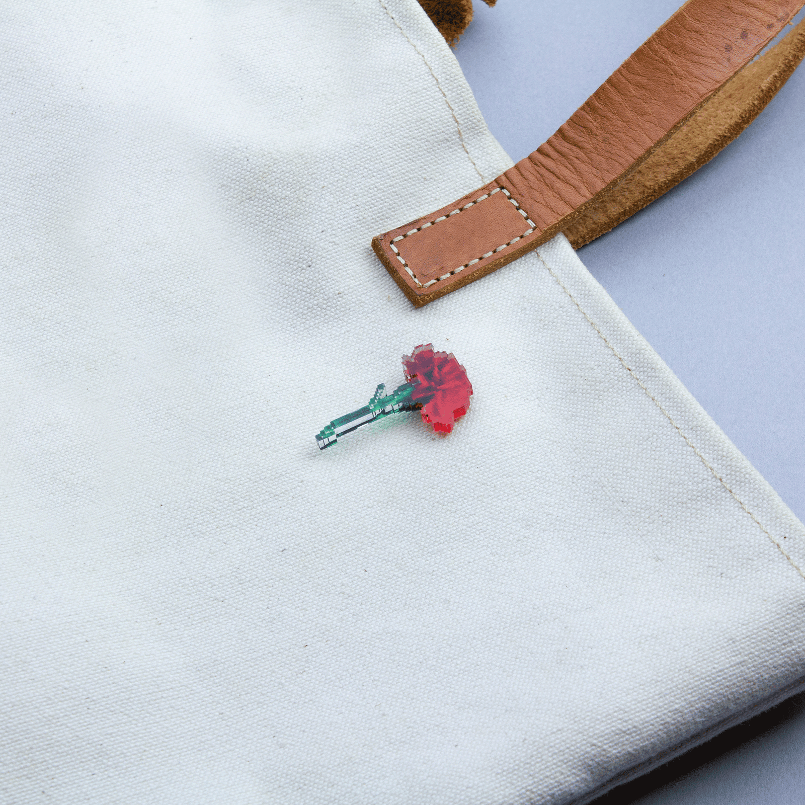 pixel flower バッジ – toumei